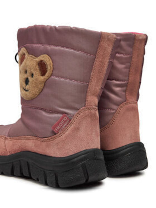 Kinder-Schneestiefel Rosa