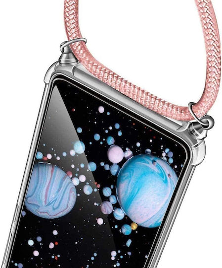 Transparent Case Oppo A16 A16s A54s Adjustable Strap