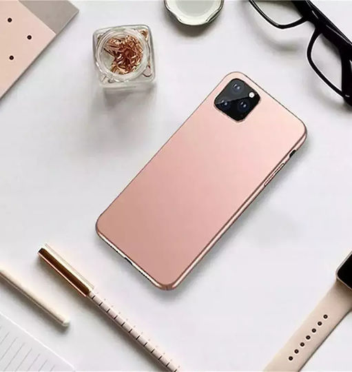 Matte rosa Schutzhülle für iPhone Xr