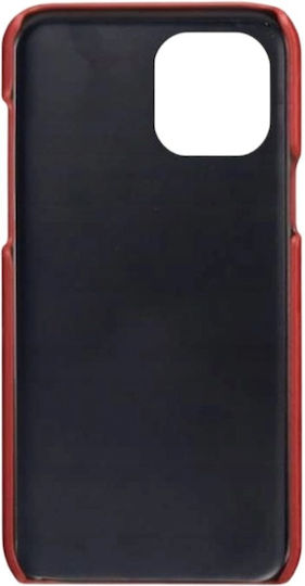 Protective Case Samsung Galaxy A11 Leather Red Card Holder