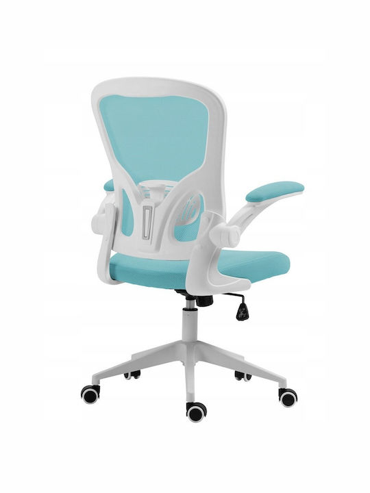 Καρέκλα Γραφείου με Ρυθμιζόμενα Μπράτσα Chios Turquoise Office Products