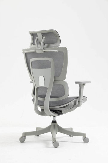 Office Products Skorpios Office Chair with Adjustable Arms Grey