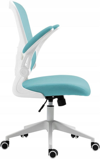Office Products Chios Office Chair with Adjustable Arms Turquoise