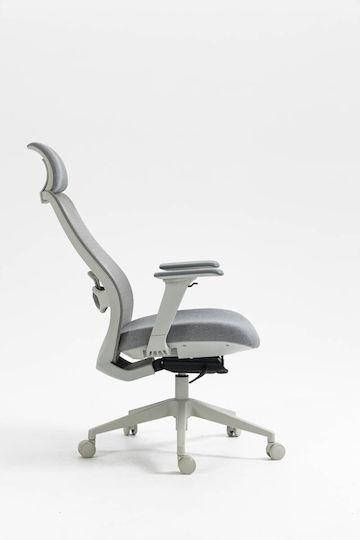 Office Products Siros Office Chair with Adjustable Arms Grey