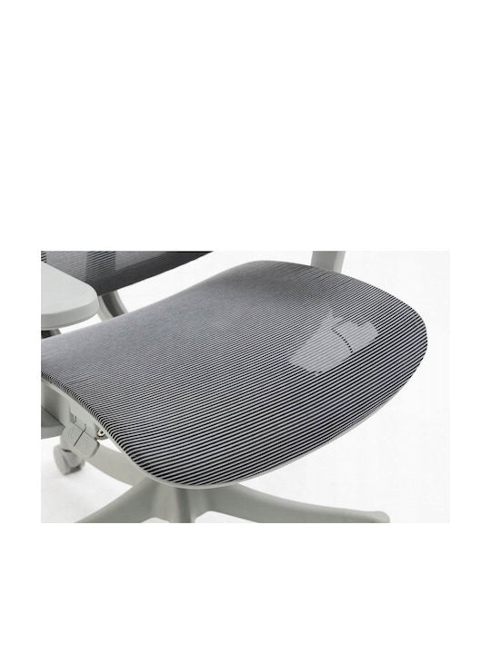 Office Products Skorpios Office Chair with Adjustable Arms Grey