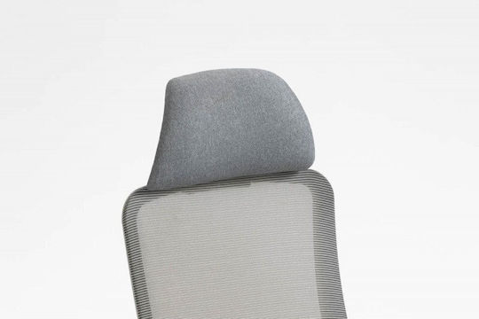 Office Products Siros Office Chair with Adjustable Arms Grey