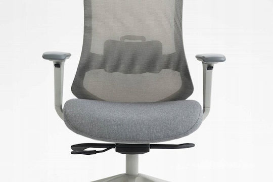 Office Products Siros Office Chair with Adjustable Arms Grey