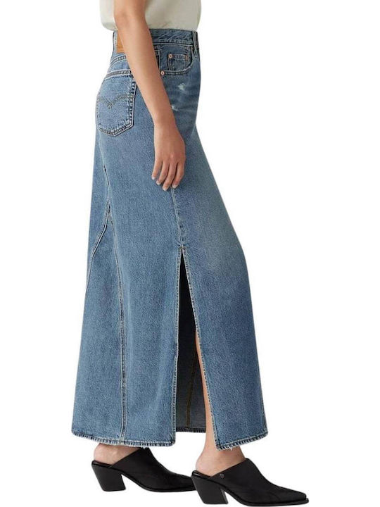 Icon Denim Maxi Rock Blue