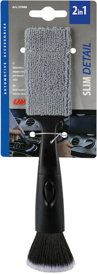 Lampa Brush Pen for Detailed Cleaning & Microfiber Polishing Cloth Slim Detail 2in1 23cm Lampa 1 Piece L3798.8
