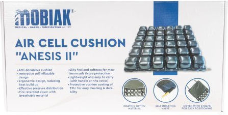 Mobiak Anesis Ii Seat Cushion with Air Cells 46x46x5cm 0804519