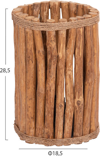 HomeMarkt Gwyn Декоративна Лампа с Цокъл за Крушка E27 Кафяв