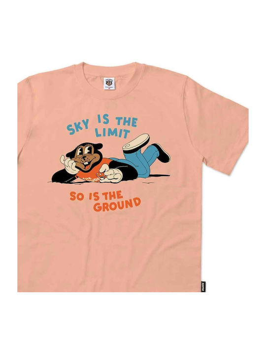 Dudes Bio-Baumwoll-T-Shirt Limits Prairie Sunset 10006295