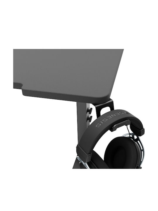 Gaming Office Holm Modular Wooden Black 180x75x70cm