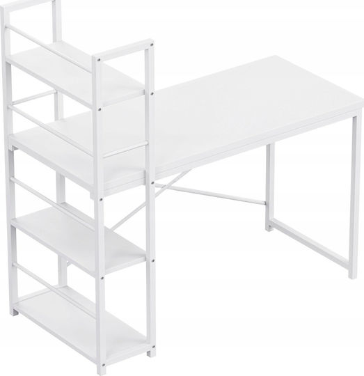 Desk Leader 4.0 Wooden White 119.5x48x120cm
