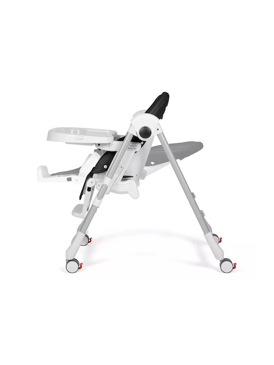 Peg Perego Prima Pappa Follow Me Plus Foldable Baby Highchair with Adjustable Height Licorise