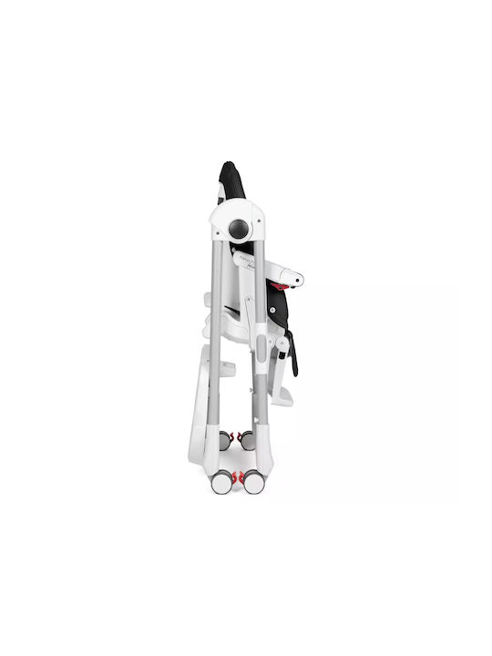 Peg Perego Prima Pappa Follow Me Plus Foldable Baby Highchair with Adjustable Height Licorise