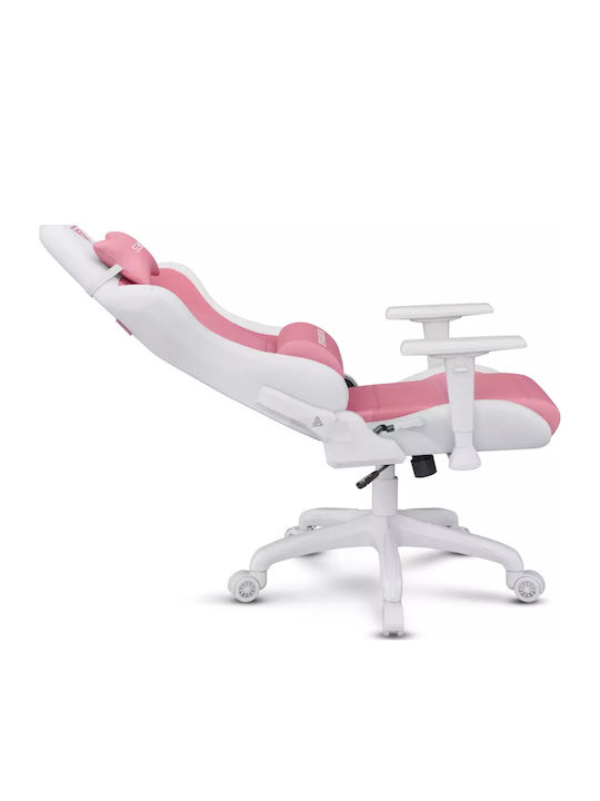 SENSE7 Spellcaster FUKU Scaun Gaming Din piele ecologică cu Brațe Reglabile White/Pink