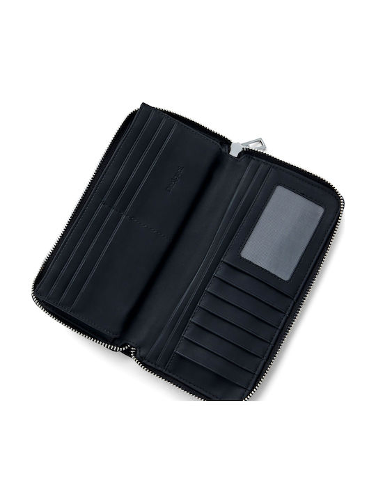 Large Women's Wallet Classic Black