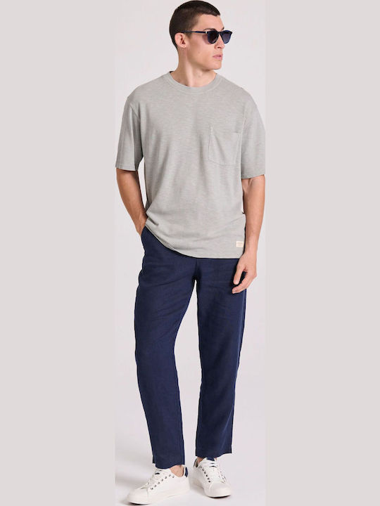 Trousers Chino in Regular Fit Navy Blue