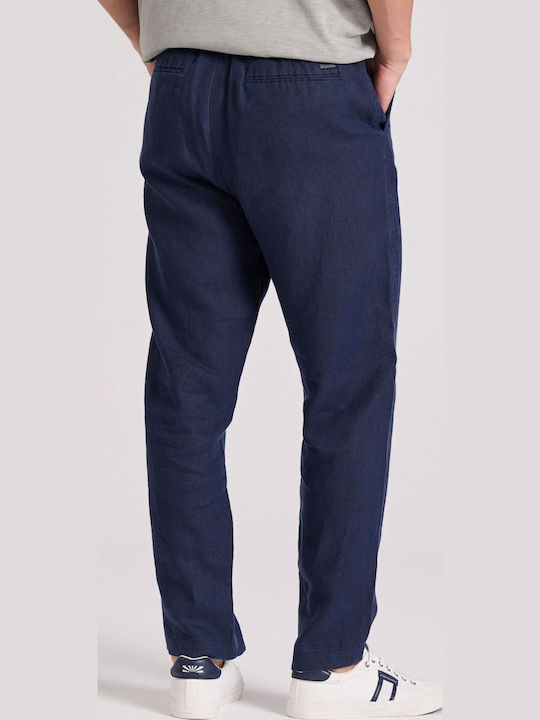 Trousers Chino in Regular Fit Navy Blue