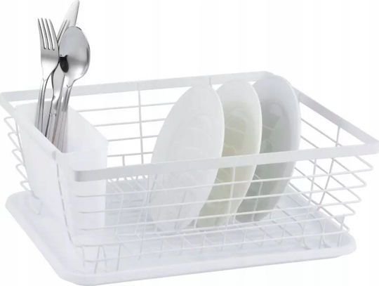 KING Hoff Sink Strainer Inox White 42.5x32x15.5cm