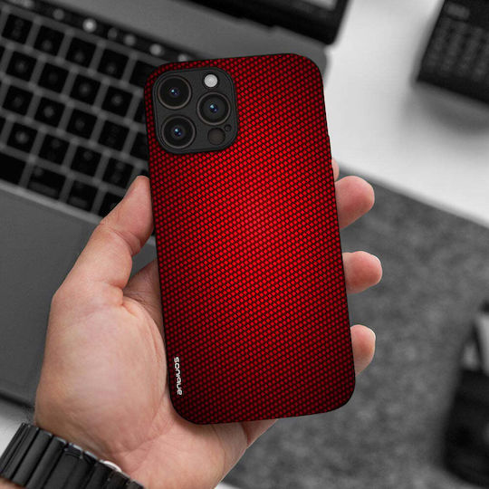 Sonique Carbon Series Case for Xiaomi 14t Red