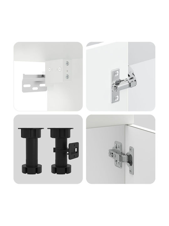Kalmar Sink Cabinet White 80x46x81.5cm