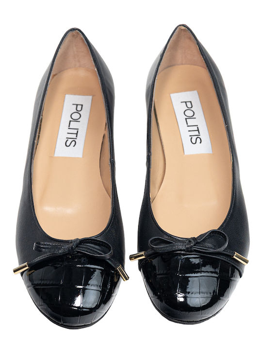 Anatomic Leather Ballerinas Black