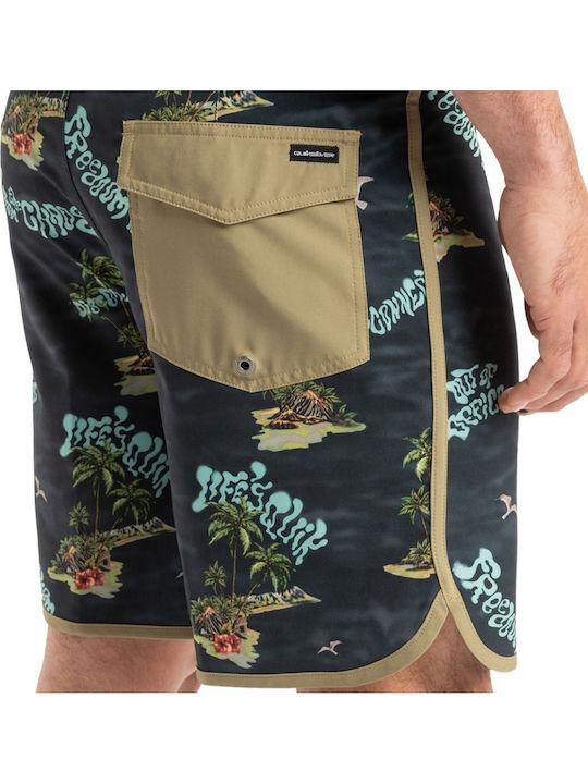 Surfsilk Scallop Men's Swimwear Bermuda True Black