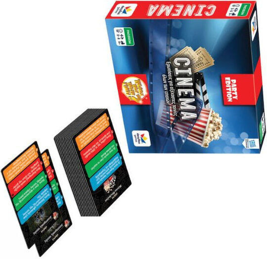 Board Game Ποιός Πού Πότε Γιατί; Party Edition Cinema for 2-5 Players 5+ Years Old Desyllas