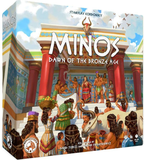 Настолна игра Minos: Dawn Of The Bronze Age за 1-4 играчи 14+ години (EN) Board & Dice