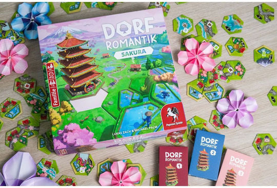 Επιτραπέζιο Παιχνίδι Dorfromantik Sakura για 1-6 Παίκτες 10+ Ετών (EN) Pegasus Spiele