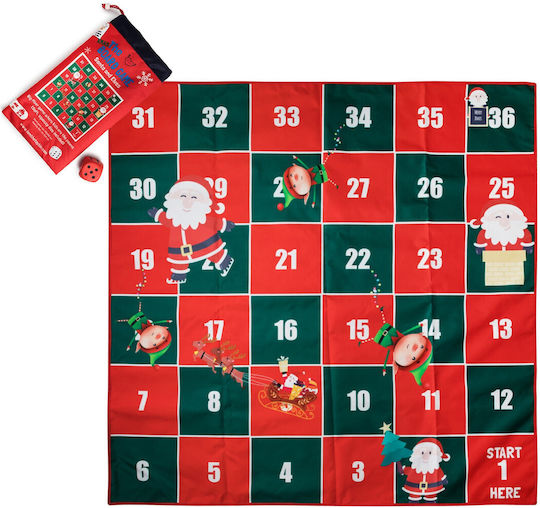 Board Game Snowman And Elves for 2-4 Players 3+ Years Old (EN) Lyc Sac