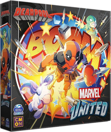 Game Expansion Marvel United: Deadpool for 1-5 Players 14+ Years Old (EN) Cool Mini Or Not