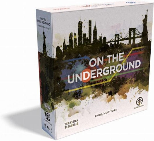 Joc de Societate On The Underground Paris/New York pentru 2-5 Jucători 14+ Ani LDR2224000 (EN) Ludi Creations