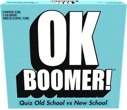 Board Game OK Boomer! for 2-4 Players 14+ Years Old (FR) Goliath Games