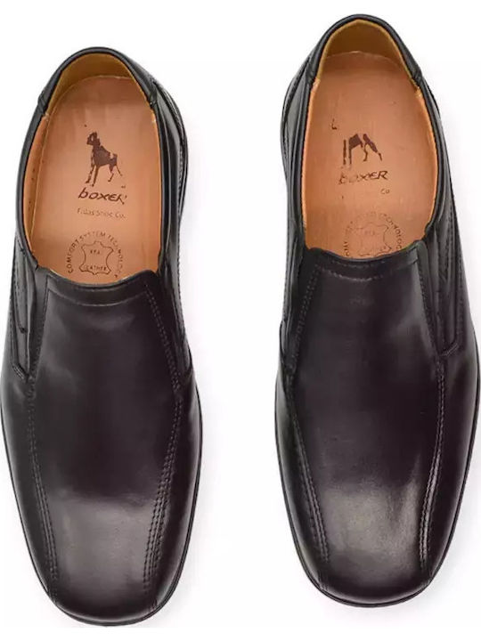 Men's Leather Casual Shoes Black
