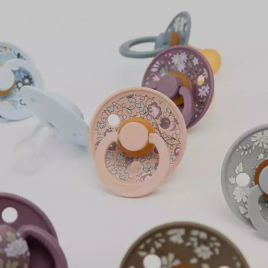 Bibs X Liberty Pacifiers Rubber Chamomile Lawn/Baby Blue for 6+ months 2pcs