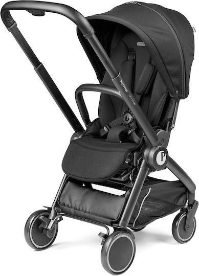 Peg Perego City Loop Ρυθμιζόμενο Καρότσι Μωρού Kατάλληλο για Nεογέννητο True Black 5.7kg