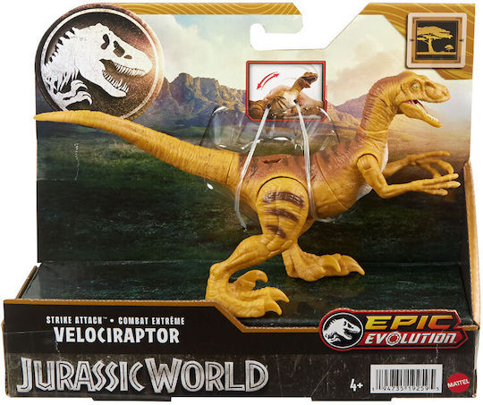 Jurassic World Danger Pack Velociraptor Figur | Mit Beweglichen Gelenken & AR-Funktion