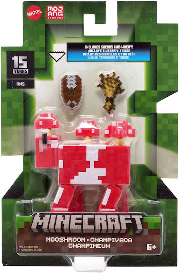 Figurină De Acțiune Mooshroom Minecraft Mooshroom 8cm
