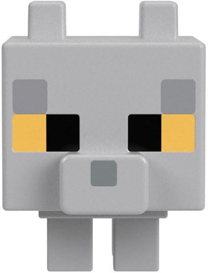 Action Figure Mob Head Minecraft Grey Zaki for 6+ years old Years