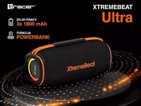 Tracer XtremeBeat Lite Ηχείο Bluetooth 25W με Διάρκεια Μπαταρίας έως 5 ώρες Μαύρο