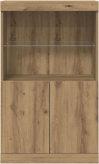 Мебели за съхранение дървен Brown 60x37x100см