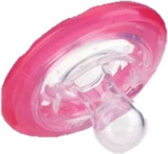 Nuby Pacifier Silicone Pink for 0-6 months