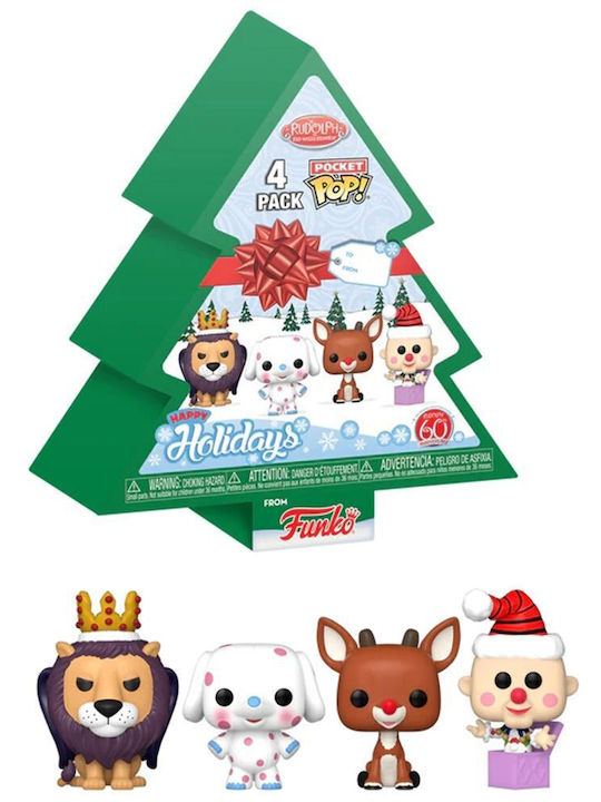 Funko Pocket Pop! Christmas: Rudolph The Red-nosed Reindeer 4τμχ Funko Pocket Pop! Christmas: Rudolph The Red-nosed Reindeer 4τμχ
