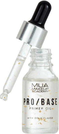 MUA Pro Base Oil Primer Face Liquid Gold Flakes 15ml