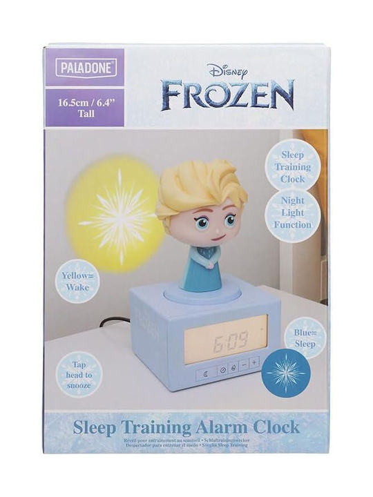 Paladone Επιτραπέζιο Ρολόι Disney Elsa Frozen Μπλε