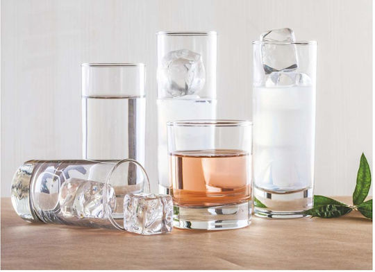 Uniglass Classico Ποτήρι Νερού Γυάλινο 182ml