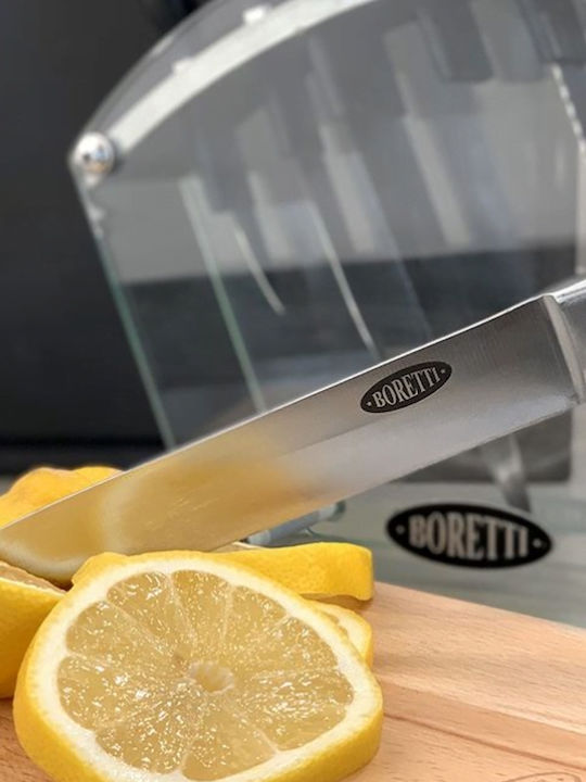 Boretti Punto Σετ Μαχαίρια με Βάση από Ανοξείδωτο Ατσάλι 5τμχ